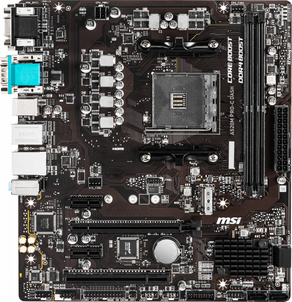 msi a520m pro c dash 2d Custom 2