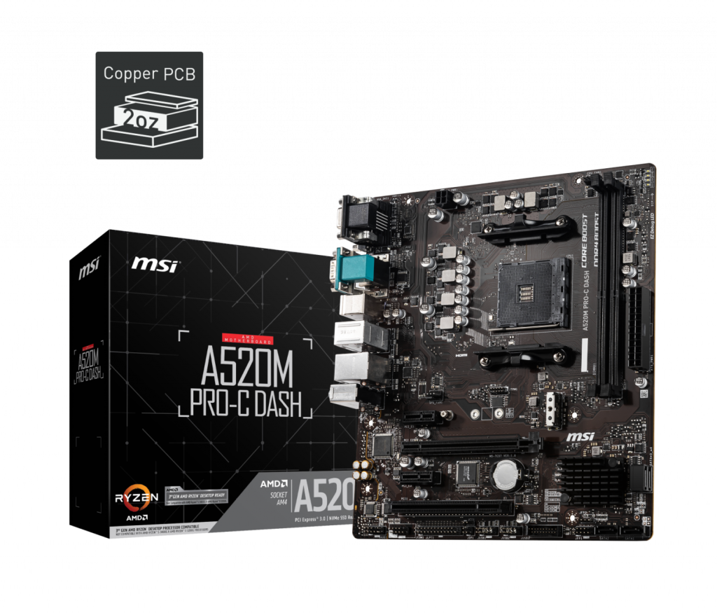 msi a520m pro c dash box Custom 1 1