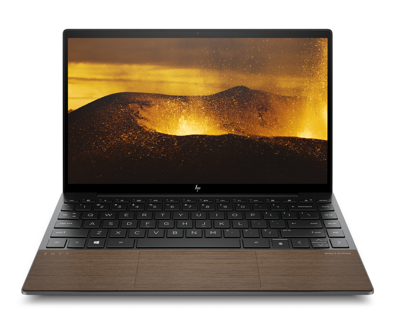 ENVY 13 Sureview NightfallBlack ModernWalnut NT T HDcam nonODD FPR Envy CoreSet Front 1