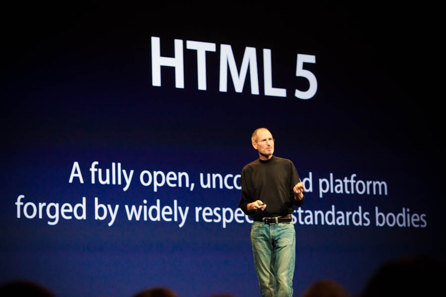 steve jobs html 5 1