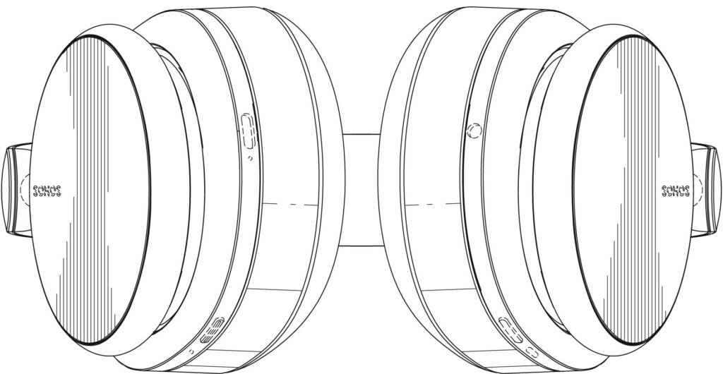 Sonos headphones filling drwaings