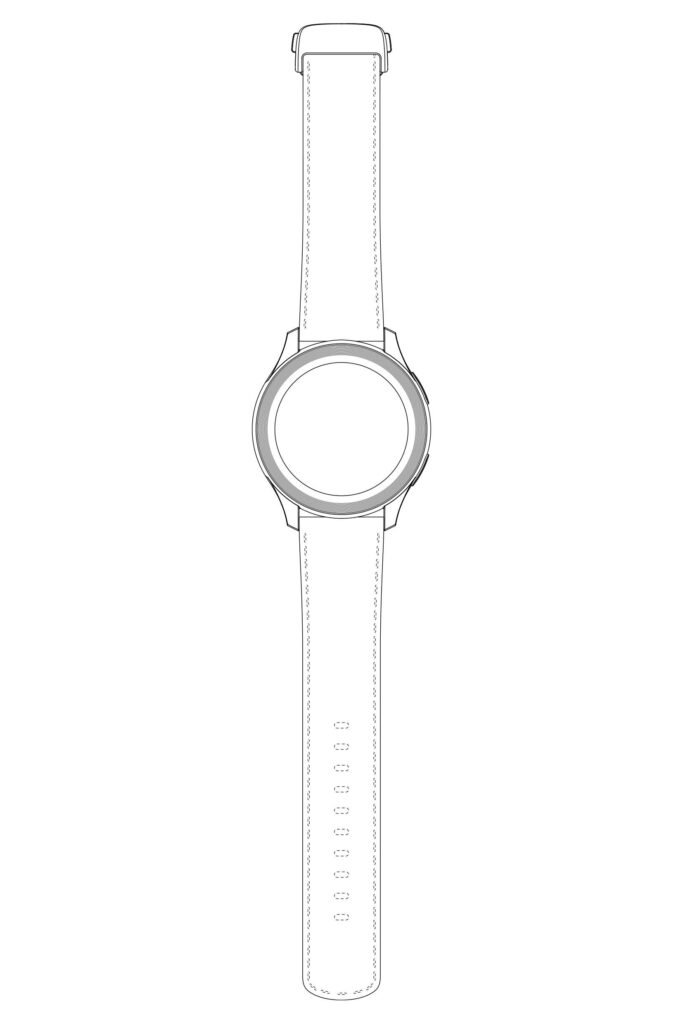 oneplus watch leather front