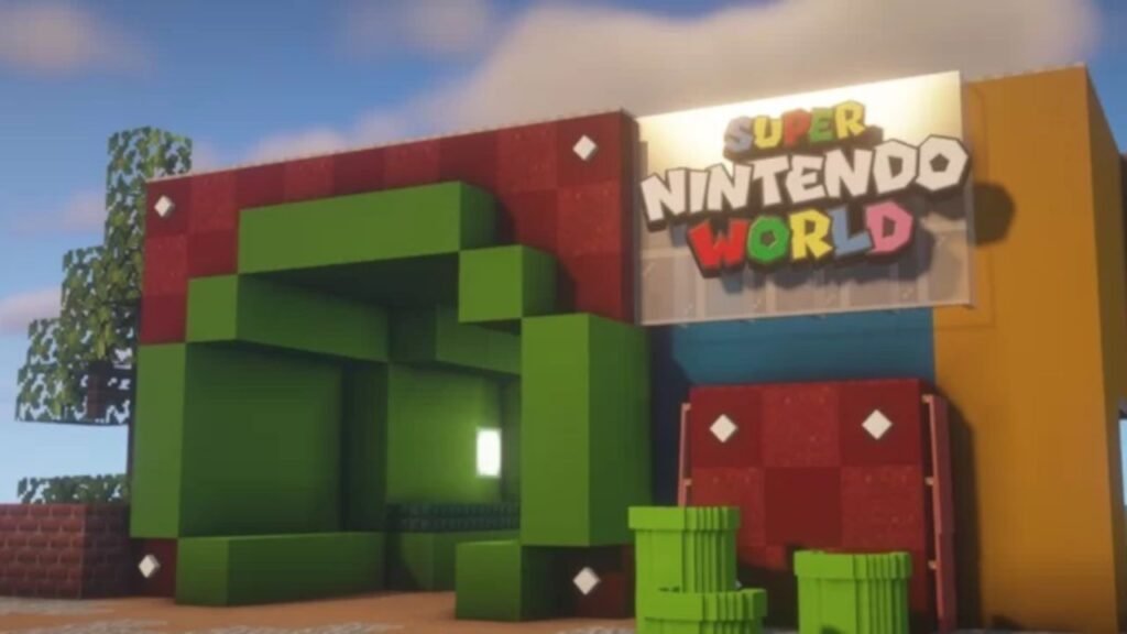 super nintendo world theme park