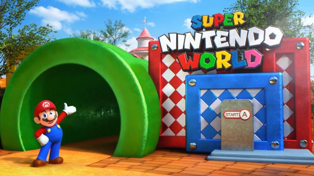 super nintendo world theme park