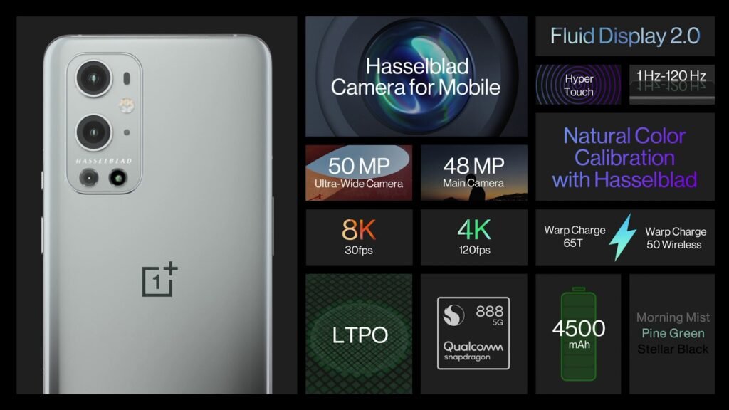 OnePlus 9 pro Specs