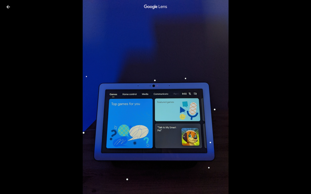 Google Lens animation