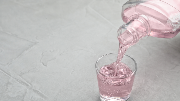 Pink Mouthwash