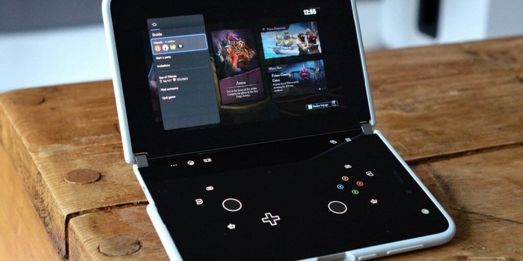 Handheld Xbox from Surface Duo