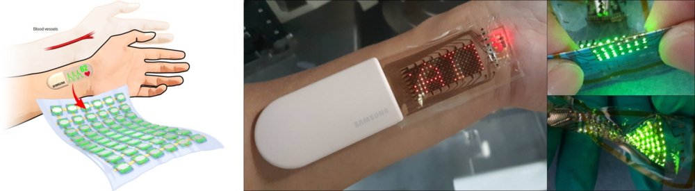 Samsung develops a stretchable OLED display